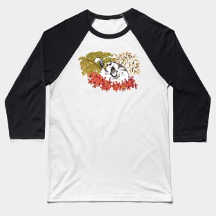 Snoozing in a Japanese Garden Baseball T-Shirt